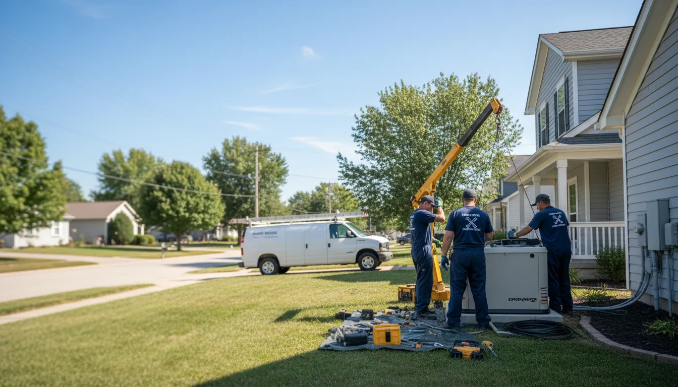 Generator Installation in Hustler, WI near me